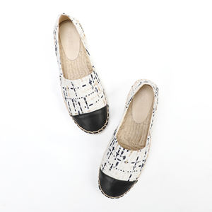 Nuevo Estilo, Espadriles de Tweed para Mujer, Mocasines Sin Cordones, Cómodos, Ligeros, Casuales, Suministro Directo de Fábrica, Logotipo Personalizado al por Mayor - Product Image 3