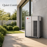 Système HVAC VRF LG haute efficacité MULTI V 5 MVS Pompe à chaleur Climatiseur pour bâtiments commerciaux