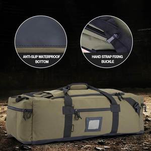 Mochila de Lona de Poliéster Impermeable de Gran Capacidad de 86L con Correas de Hombro Ocultas y Cierre de Cremallera - Product Image 2