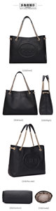 Borse a Mano di Lusso Firmate per Donna Borse Tote de Luxe con Due Tracolle Eleganti Sacs à Main - Product Image 4