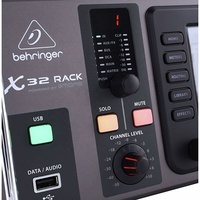 Console de mixage numérique 32 canaux Behringer X32 Rack, 16 entrées micro/ligne XLR, interface audio USB 32*32, système PA, équipement musical