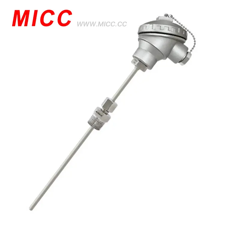 Pt100 MICC High Temperature Resistance PT100 RTD With Protection Thermowell With Low Price