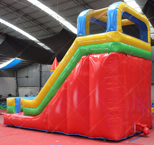 Thương Mại <span class=keywords><strong>Inflatable</strong></span> Jump House <span class=keywords><strong>Red</strong></span> Blue Bounce Combo Trượt Nước Hồ Bơi Bouncy <span class=keywords><strong>Castle</strong></span> Để Bán - Product Image 3