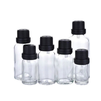 Botol Kaca Amber Anti Anak 10 Ml, Botol Minyak Pipet