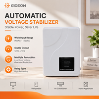 Stabilisateur de tension automatique AVR monophasé mural de type relais de 3 kVA à 5 kVA, régulateur AC, sortie 120 V