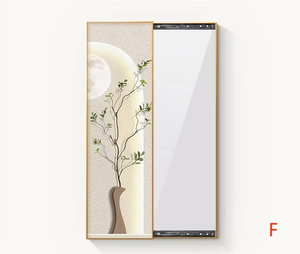 Fashion Design Japanese Decorative Painting <b>Mirror</b> <b>Wall</b>-Mounted Full-Body <b>Mirror</b> for Living Room - Product Image 6