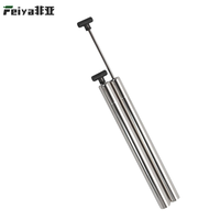 Amortisseur hydraulique universel en acier galvanisé inoxydable pour tiroirs - Accessoire de quincaillerie pour meubles