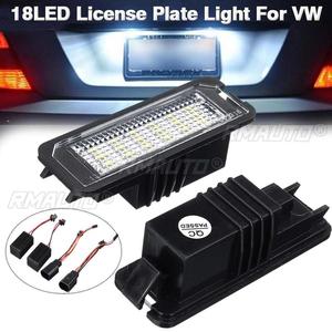 2 Luces LED Universales de 12V para Matrícula de Coche, Bombillas para VW GOLF 4 5 6 7 6R Passat B6 Lupo Scirocco Polo - Product Image 1