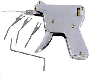 Gun Lock Hook Pick Tool Set Thợ Khóa Mở Cửa Trong Suốt Tập Thể Dục Khóa Picks Set - Product Image 4