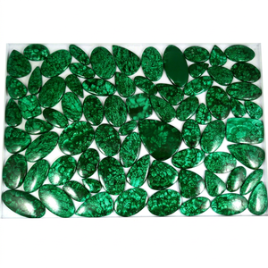Cabujón de Malaquita Verde Natural, Piedra Preciosa Suelta, Venta al por Mayor, Nuevo Stock, Calidad Superior AAA, Tienda en Línea de Congo - Product Image 1