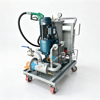 Model Populer FUOOTECH 2026 Pemurni Oli Portabel PO-100 dan Unit Transfer Pabrik Filter Oli Turbin