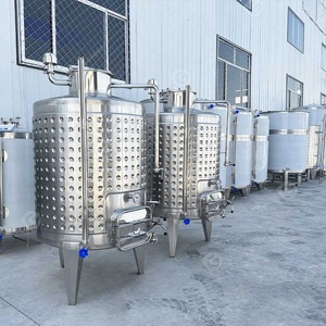 Fermenteur Conique <span class=keywords><strong>2000l</strong></span> <span class=keywords><strong>Cuve</strong></span> De Fermentation Vin Réservoir Refroidissement Veste Production De Cidre Fermentation avec pour le Vin - Product Image 2