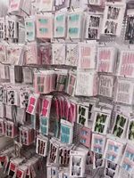 Uñas postizas acrílicas de alta calidad, hechas a mano, estilo cuadrado francés, almendradas y stiletto, para estudiantes, lote mixto 2026