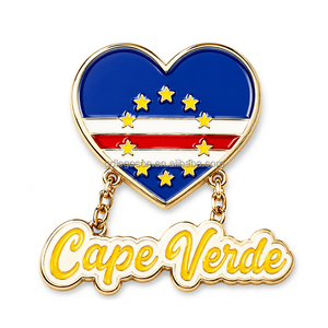 Aimant de réfrigérateur magnétique de <span class=keywords><strong>Cap</strong></span>-<span class=keywords><strong>Vert</strong></span>, souvenir touristique, culture de Morabeza, alliage de zinc, cadeau de <span class=keywords><strong>voyage</strong></span> tropical, vente chaude - Product Image 2