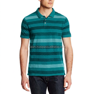 เสื้อยืดผ้าฝ้าย KIPS04สีน้ำเงินเข้มของผู้ชายผ้าถักระบายอากาศได้ดีดีไซน์ขนาดใหญ่พิเศษสำหรับกอล์ฟ & สำหรับโปโลแบบว่างเปล่า - Product Image 4