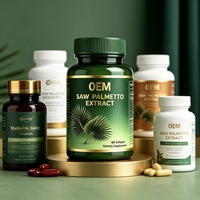 Gélules de Palmier Nain de Qualité Supérieure OEM/ODM – Formule à Absorption Améliorée – Soutien Prostate Masculin Haut de Gamme