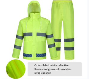 <span class=keywords><strong>Abbigliamento</strong></span> <span class=keywords><strong>da</strong></span> <span class=keywords><strong>Lavoro</strong></span> di Sicurezza Impermeabile ad Alta Visibilità ANSI Classe 2 per Settori Edili, Igienici <span class=keywords><strong>e</strong></span> di Trasporti - Product Image 2