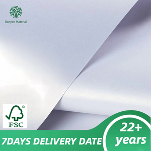 Compra al por Mayor de Cartulina Blanca Perla A4 de 250gsm y 300gsm, Papel Brillante de Alta Rigidez para la Elaboración de Menús y Cubiertas de Certificados - Product Image 6