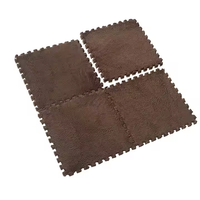 Usine personnalisée en gros Puzzle tapis chambre enfants épaissi emboîtement tapis de sol carreaux de céramique Puzzle tapis de fourrure