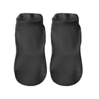 Chaussettes de yoga pour femmes, fines, en coton respirant avec maille et antidérapantes en silicone, pour le fitness et le yoga en intérieur