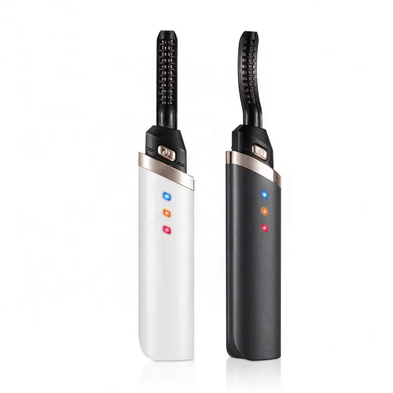 USB Charging Electric Heated Eye Lash Perm Eyelashes Curls Makeup Tools Thermal Eyelash Curler