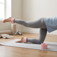 Bandes de poignet et de cheville lestées en silicone, étanches, pour le yoga, la course à pied, la musculation et l'entraînement