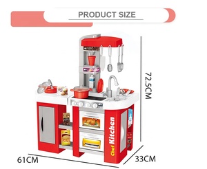 Set da Cucina <span class=keywords><strong>Giocattolo</strong></span> Multifunzionale da 53 Pezzi per Giochi di Ruolo e Simulazione di Cottura - Product Image 6
