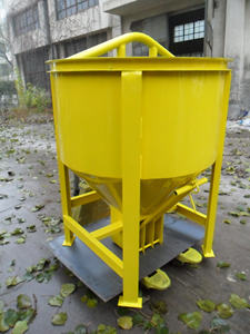 Croquettes à béton manuelles pour chariot élévateur/grues, godet à béton à structure compacte - Product Image 4