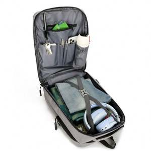 Nouveauté Sac à dos de voyage d'affaires Oxford pour hommes Sacs de voyage Mochilas avec USB Sac à dos pour ordinateur portable personnalisé - Product Image 3