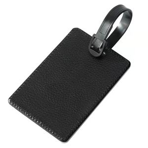 แท็กกระเป๋าว่างเปล่าป้ายกระเป๋าใส่บัตรผ่านขึ้นเครื่องป้ายหนังแบบระเหิดพร้อมโลโก้ - Product Image 6