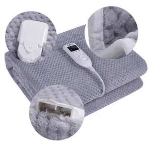 Super Cozy Machine Washable Heated Under Blanket Calienta Cama With 5 Settings For Bed