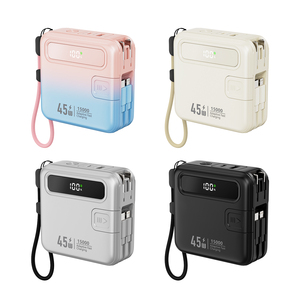 <span class=keywords><strong>Batterie</strong></span> externe 2026 45W 15000mAh à charge AC, nouvelle, fine, économique, de qualité, capacité réelle, portable, haute vitesse - Product Image 6