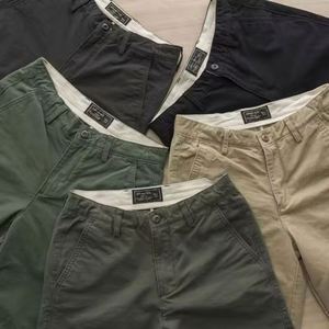 Pantalones Cortos Casuales de Lona para Hombre, Tallas Grandes, Transpirables, con Cierre de Cordón, Estilo Chino J0157, Venta al Por Mayor - Product Image 5