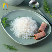 Riz rond konjac végétalien hypocalorique à faible IG couscous Shirataki instantané disponible en boîte ou en sac