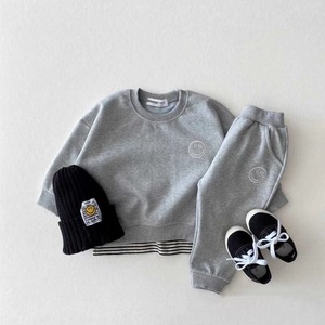 Conjunto de Ropa Infantil de Dos Piezas de Algodón Puro para Otoño e Invierno, Estilo Moderno - Product Image 6