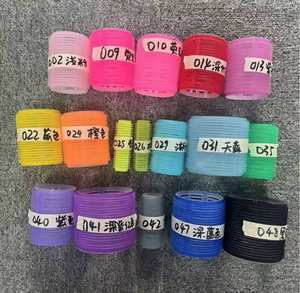 BTG113 Jaune 3 pièces Bigoudis en plastique <span class=keywords><strong>auto</strong></span>-agrippants pour cheveux longs - Product Image 6