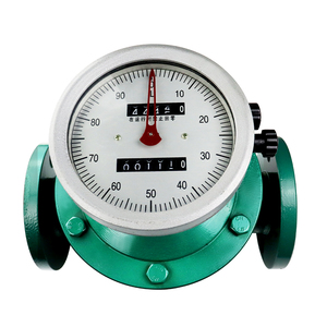 مقياس تدفق صناعي بيضاوي عالي الدقة لقياس زيت الوقود الإزاحة الإيجابية - Product Image 6