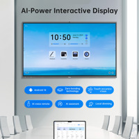 Интерактивная панель Yoda Factory Direct 86 дюймов, сенсорный экран 4K UHD, Android 16, умная доска для обучения