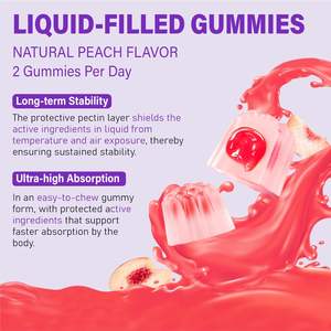 Multivitaminico in Caramelle Gommose OEM per Donne con Vitamine A, C, D3, E, K2, Complesso <span class=keywords><strong>B</strong></span>, Folato, Biotina, Calcio, Magnesio per Supporto Energetico - Product Image 4