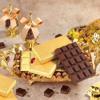 Lámina de Aluminio Suave de Aleación 8011 con Impresión Personalizada en Dorado para Envolver Chocolates, Snacks, Piruletas de Azúcar DIY, Grado Alimenticio Bajo
