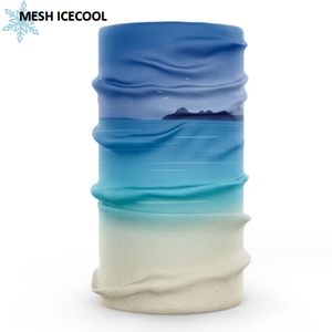Pañuelo Mágico Personalizado Sin Costuras, Bragas de Cuello Multifunción para Senderismo al Aire Libre, Malla Transpirable de Enfriamiento Instantáneo y Absorción de Humedad - Product Image 1