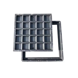Copertura tombino chiudibile a chiave per il drenaggio stradale coperture fognarie con telaio - Product Image 5