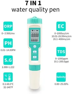 Kỹ thuật số cầm tay <span class=keywords><strong>PH</strong></span> meter/Tds/Ec/kỹ thuật số nhiệt độ chất lượng nước Tester TDS Meter - Product Image 2