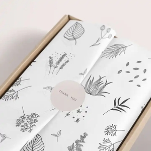 Biểu Tượng In Tùy Chỉnh Giấy Gói 17 Độ Dày Giấy Gói Quà Tặng Gói Trang Sức Quần Áo Giấy Gói - Product Image 4