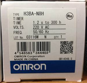 Mt-Om Ron H3BA-N8H Solid State <b>Timer</b> 8-Pin 220VAC Time Delay Relay 1.2s to 300h Multimode H3BAN8H AC220V Original - Product Image 4