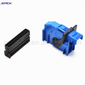 Connecteur Électrique Étanche AMP 26 Voies 185879-2 Femelle Bleu avec Câble de Faisceau de Câblage et <span class=keywords><strong>Pince</strong></span> 185875-1 - Product Image 2