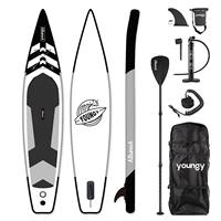 Planche de surf Longboard nouveauté planche à pagaie gonflable Sup planche de surf planche Isup pour la pêche tapis de Yoga flottant