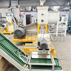 เครื่องผลิตอาหารเม็ดแบบลอยน้ำสำหรับสัตว์เลี้ยงสายการผลิตปลาเป็ดไก่และสัตว์ปีกแบบอัตโนมัติ - Product Image 2