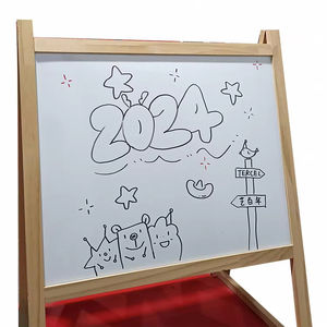 Wholesale Premium Wooden Two-in-one Folding Double-sided Painting <b>Easel</b> DIY Drawing <b>Board</b> Puzzle <b>Board</b> for Kids Boys Girls - Product Image 6