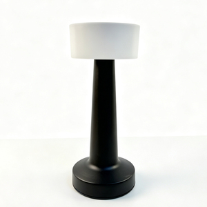 Minimalist Brass Table Lamp Bell Crystal Shade LED 2700K Warm White Push Button Switch E26 Base <b>Decorative</b> Bedroom <b>Light</b> - Product Image 3